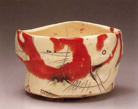 Yamada Kazu - Kakuyu Oribe Chawan.jpg